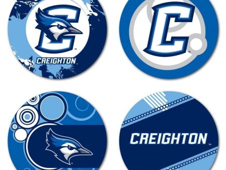 Creighton University Fun Coaster Set of 4 Online now