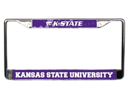 Kansas State University License Plate Frame on Sale