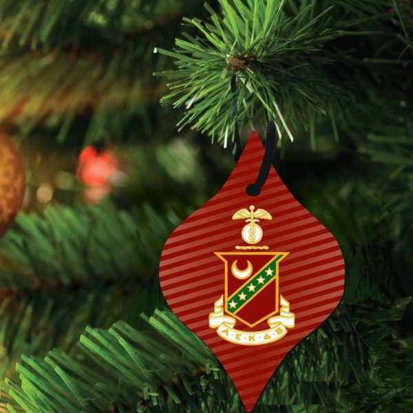 Kappa Sigma Tapered Ornament Set of 3 For Sale