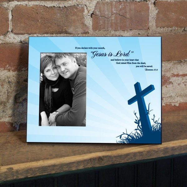 Romans 10:9 Decorative Picture Frame For Discount