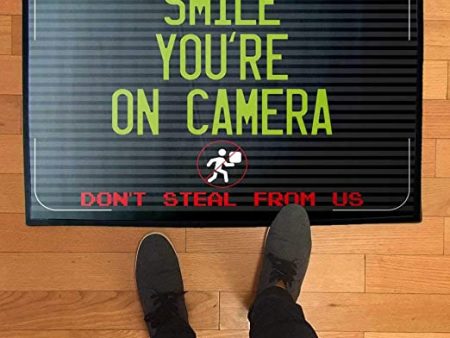 Smile You re on Camera Doormat For Discount