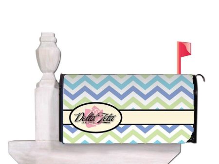 Delta Zeta Chevron Magnetic Mailbox Cover Supply