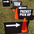 Road Race Directional Signs & Cones Set For Discount