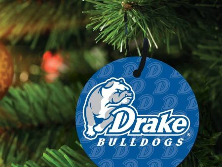 Drake University Circle Shapes Ornament Set of 3 Sale