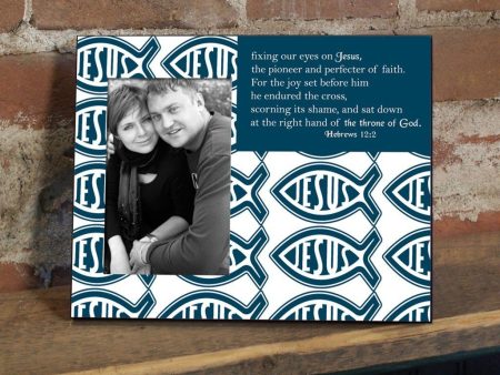 Hebrews 12:2 Decorative Picture Frame Cheap