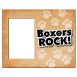 Boxers Rock Dog Picture Frame Online now