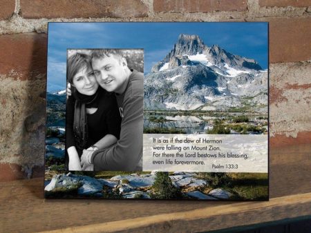 Psalm 133:3 Decorative Picture Frame Supply