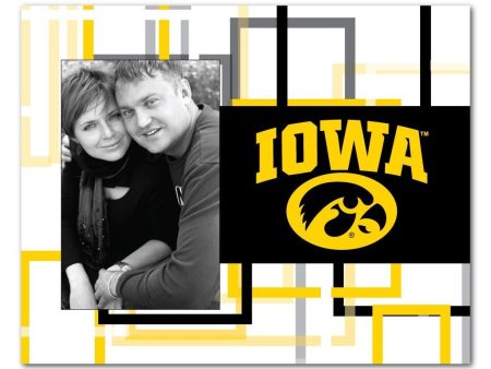 University of Iowa Squares Design Picture Frame Online