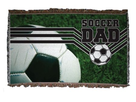 Soccer Dad Woven Blanket Online now