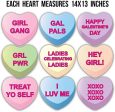 Galentine s Hanging Candy Hearts Decorations Online now