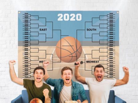 2024 NCAA Men s National Basketball Tournament 64-Team Bracket Online Hot Sale