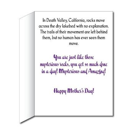 Giant Mysterious and Amazing Mother s Day Greeting Card Online