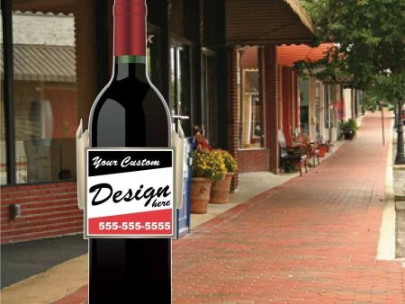 Life Size Stand Up Cutout | Wine Bottle Online