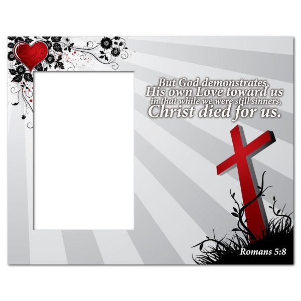 Romans 5:8 Decorative Picture Frame Online