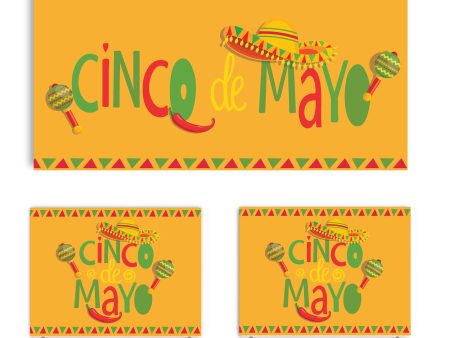 Cinco de Mayo Banner & Yard Signs Set Online Sale