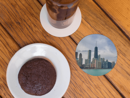 Chicago Skyline Coasters Set of 4 For Cheap