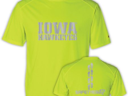 University of Iowa Hawkeyes Men s SafetyRunner Reflective Performance Hot on Sale