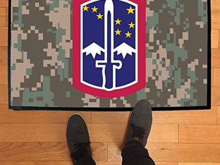 172nd Infantry Doormat Hot on Sale