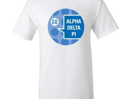 Alpha Delta Pi Speech Bubble T-Shirt Supply