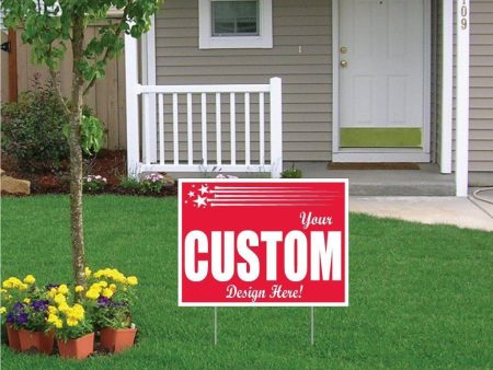 18 x24  Union Label Yard Signs Sale