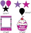 16th Birthday Photo Booth Frame and Yard Decoration Hot on Sale