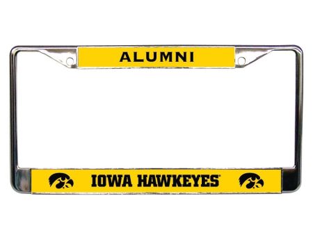 University of Iowa Alumni License Plate Frame Online Sale