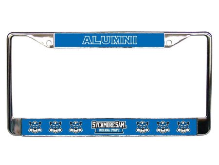 Indiana State University Alumni License Plate Frame Online Sale