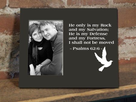 Psalm 62:6 Decorative Picture Frame Cheap