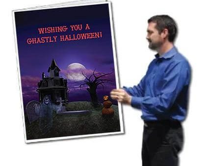 2 x3  Giant Halloween Greeting Card Supply