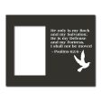 Psalm 62:6 Decorative Picture Frame Cheap