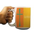 1 John 1:9 Religious 15oz Coffee Mug Online Sale