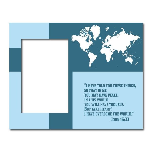 John 16:33 Decorative Picture Frame Online