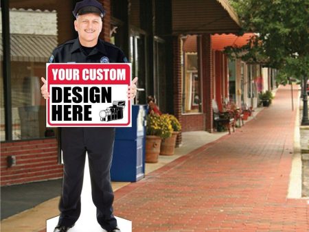 Life Size Stand Up Cutout | Police Officer Cheap