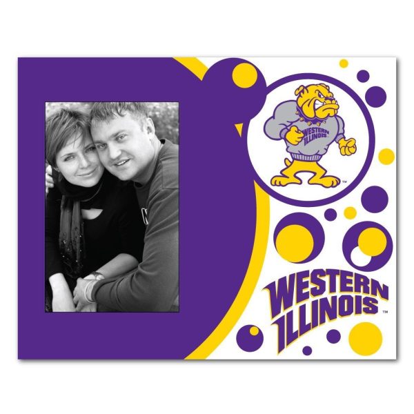 Western Illinois University Circles Design Picture Frame Online Hot Sale