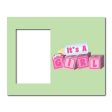 It s a Girl Baby Blocks Decorative Picture Frame Online now