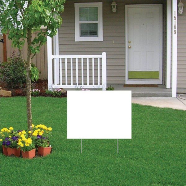 18 x24  4mm Corrugated Plastic Blank Yard Signs Online Hot Sale