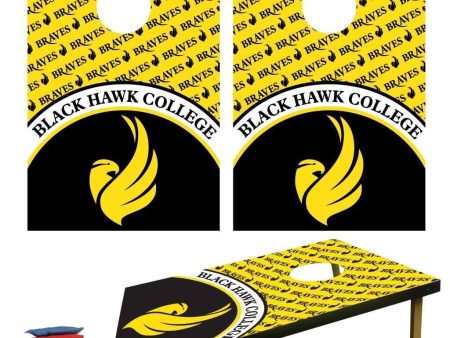 Black Hawk College Bag Toss Game Supply