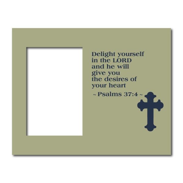 Psalm 37:4 Decorative Picture Frame Fashion