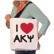 I Love Alpha Kappa Psi Canvas Tote Bag Fashion