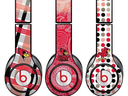 Illinois State Pattern Skin Set of 3 for Beats Solo HD Headphones For Sale