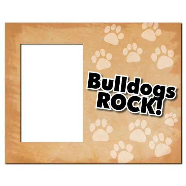 Bulldogs Rock Dog Picture Frame Cheap