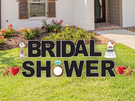 Bridal Shower Yard Sign Decorations For Sale