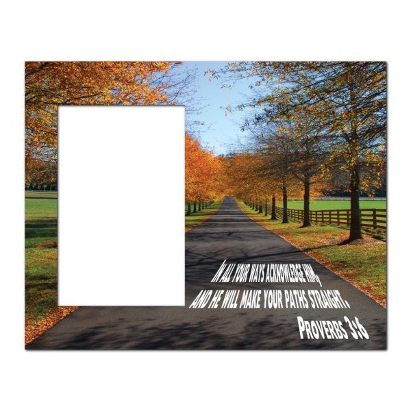 Proverbs 3:6 Decorative Picture Frame Supply