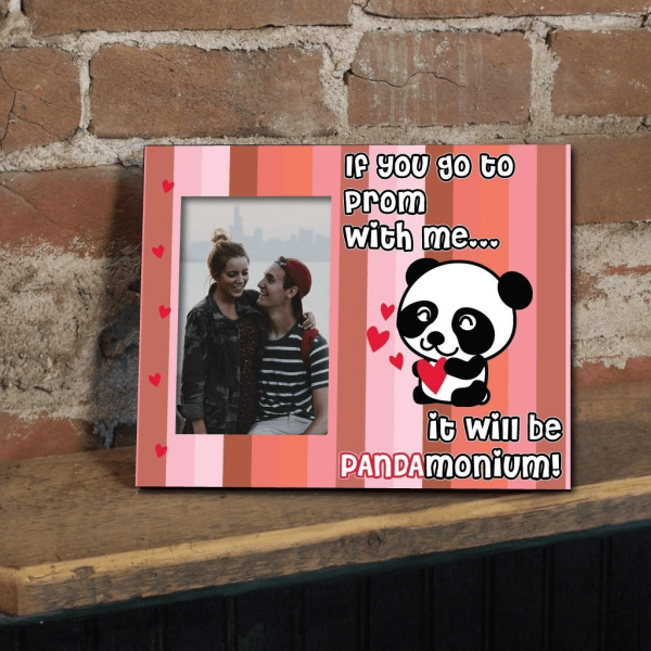 PANDAmonium Panda Promposal Picture Frame Cheap