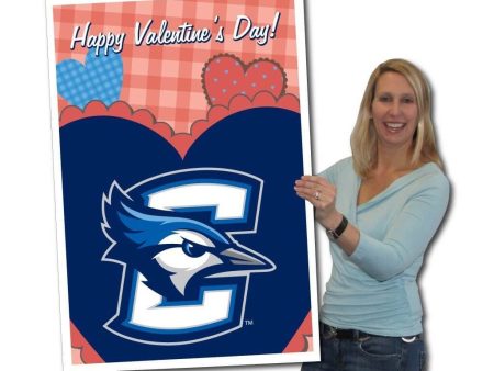 2 x3  Giant Creighton Valentines Greeting Card & Yard Sign Online