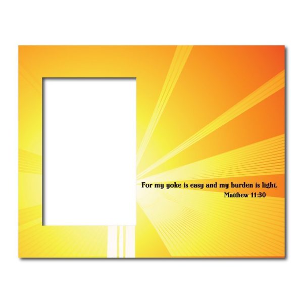 Matthew 11:30 Decorative Picture Frame Online Hot Sale