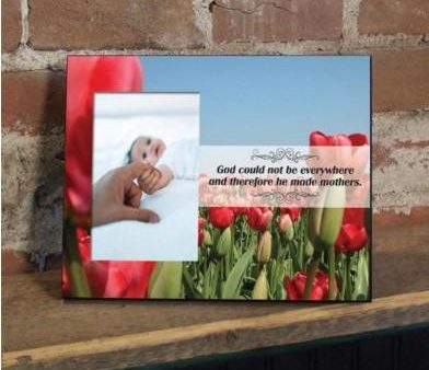 Mother s Day  God Could Not Be Everywhere...  Picture Frame For Cheap