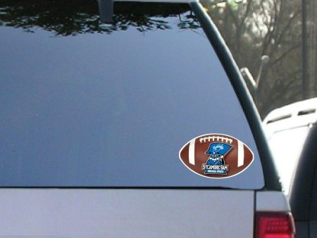 Indiana State University Football Window Decal Set of 2 Online now