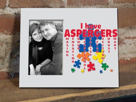 I Have Aspergers Decorative Picture Frame on Sale