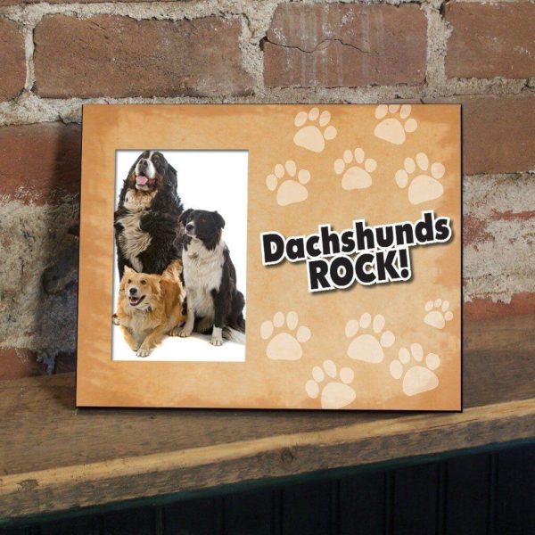 Dachshunds Rock Dog Picture Frame For Discount